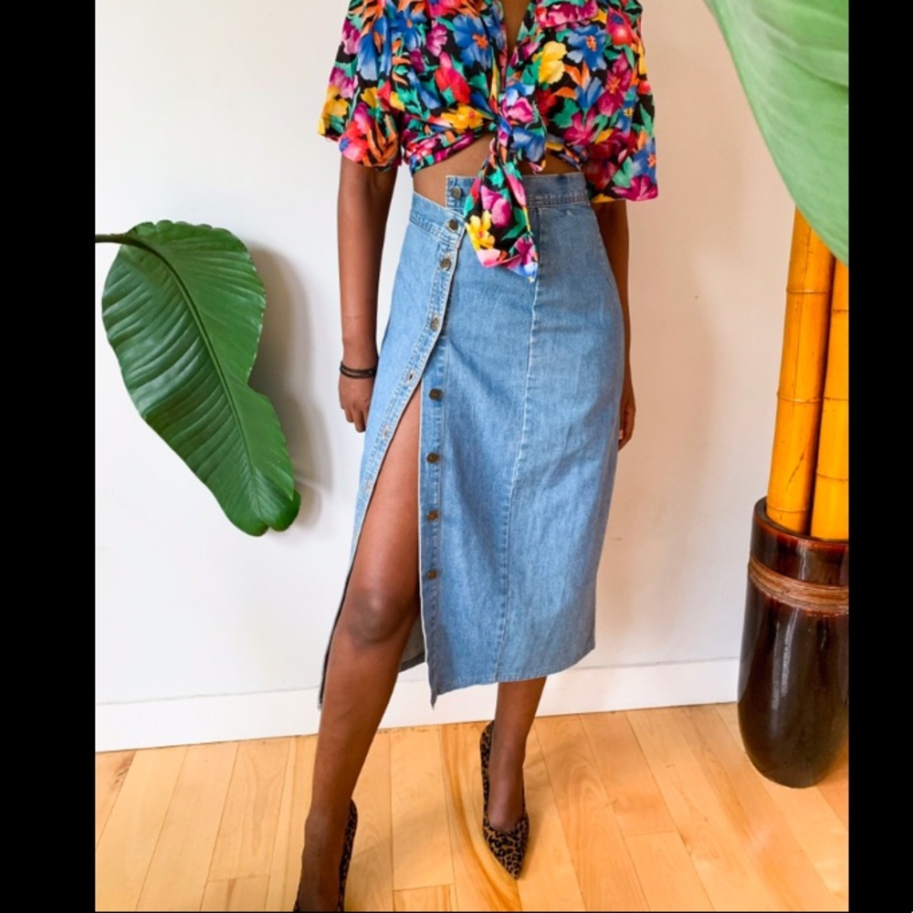 Denim Skirt